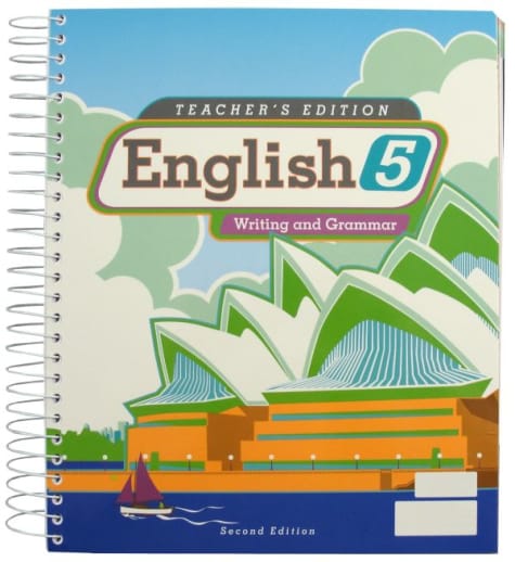 BJU Press English 5 Teacher Edition, 2nd Edition