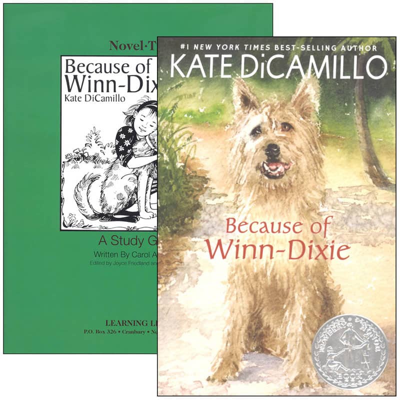 Because of Winn-Dixie Novel-Ties Study Guide & Book Set