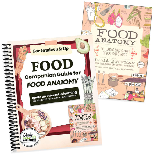 Julia Rothman Food Anatomy Notebook Companion Set