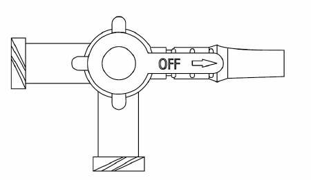Discofix Stopcock With Slip Connector MK 206045