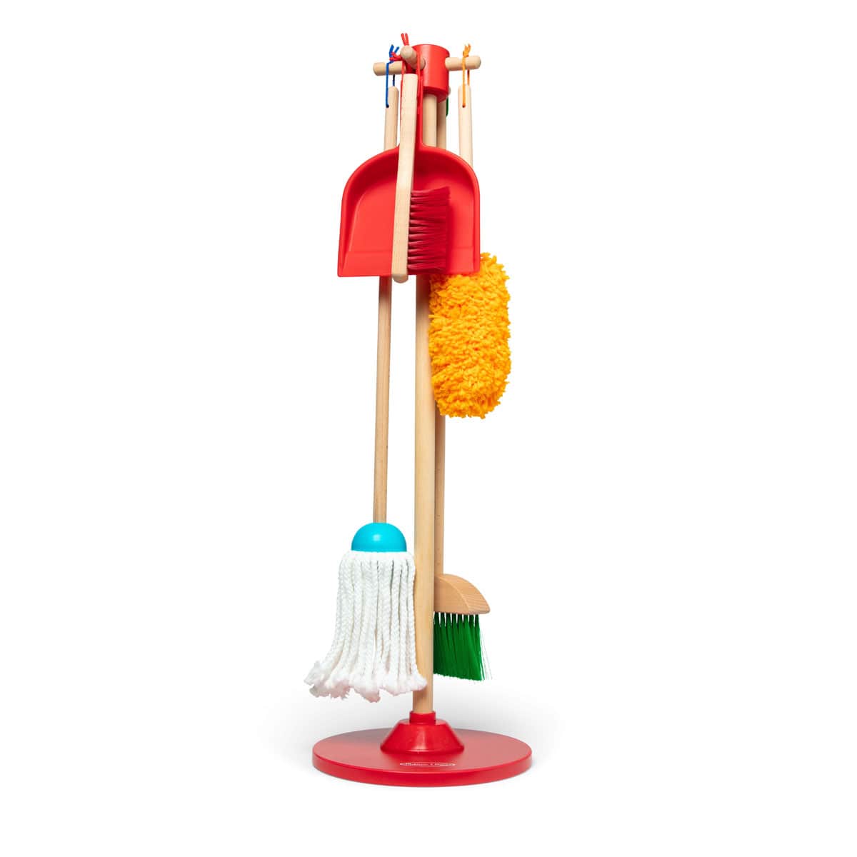 Melissa & Doug Let's Play House! Dust, Sweep & Mop 6pc Pretend Play Set