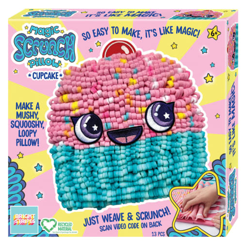 Magic Scrunch Pillow - Cupcake