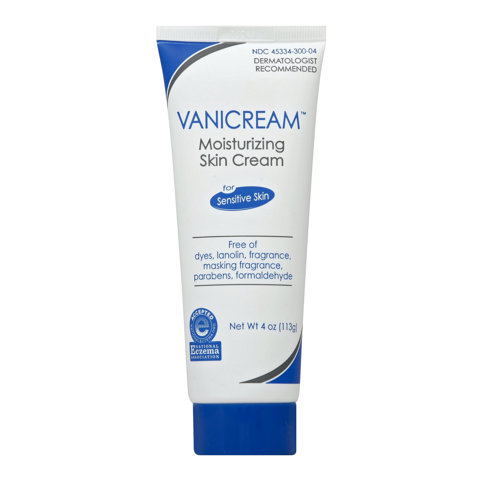 Vanicream Moisturizer, 4-ounce Tube MK 628401