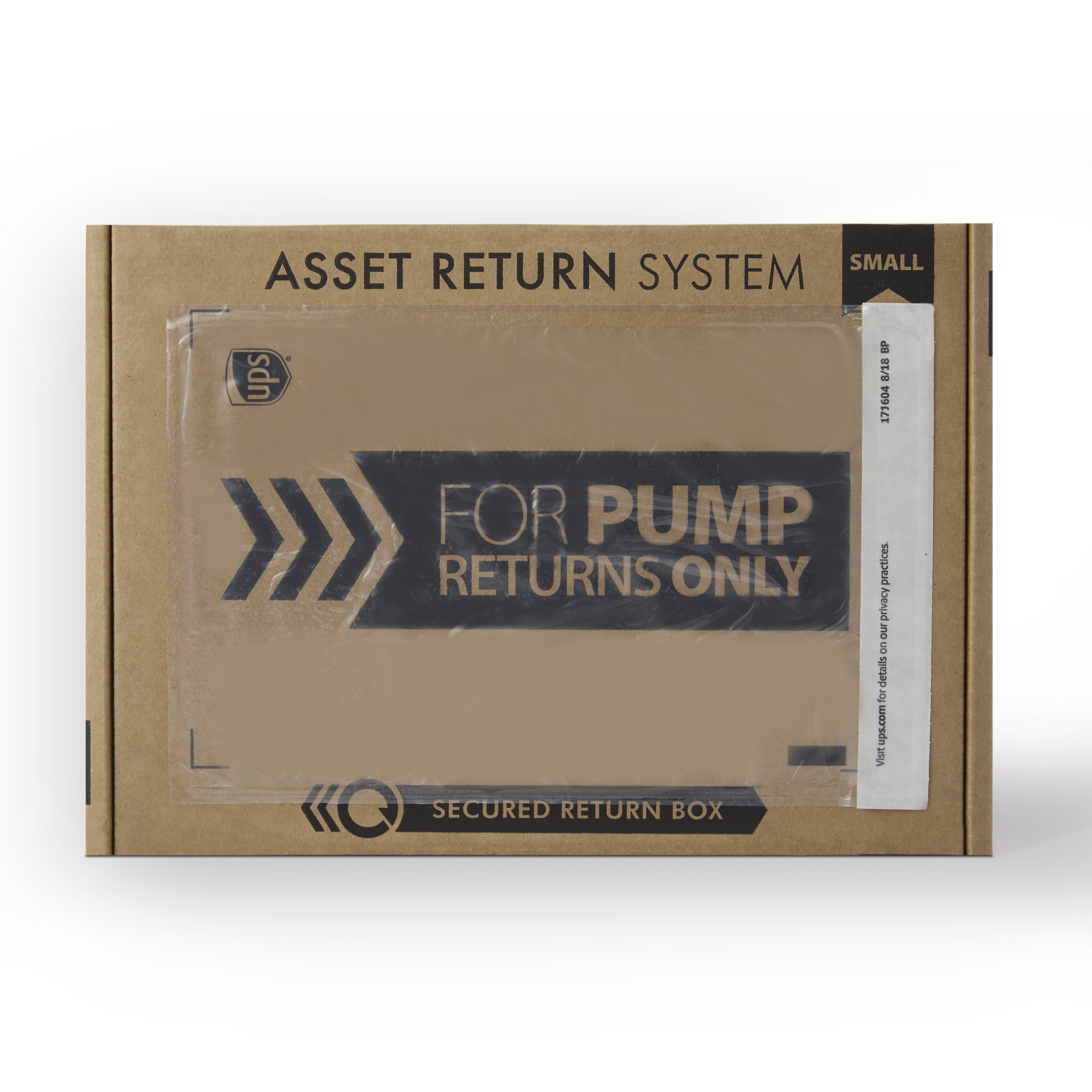 Sharps Compliance Pump Return Box, Small MK 1136582