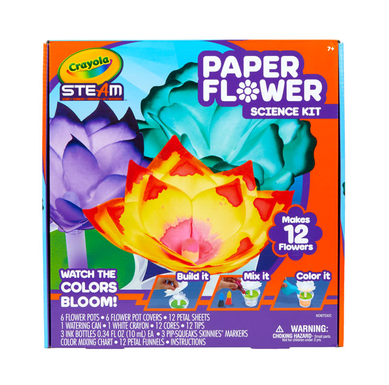 Crayola STEAM Paper Flower Science Kit