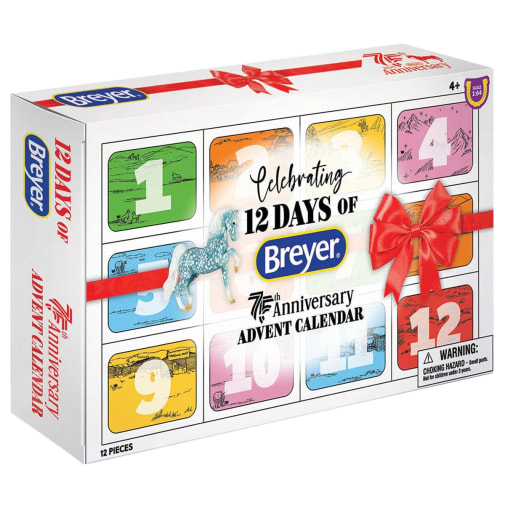 Celebrate 12 Days of Breyer Advent Calendar 75th Anniversary Edition