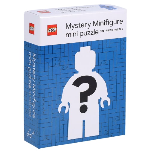 LEGO Mystery Minifigure Mini Puzzle - Blue Edition (126 pieces) Assorted Style
