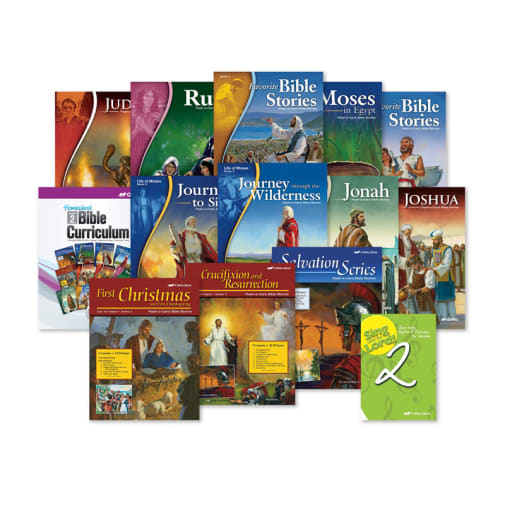 Abeka Bible 2 Homeschool Kit