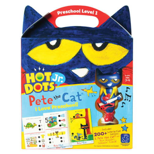 Hot Dots Jr. Pete the Cat - I Love Preschool! Set