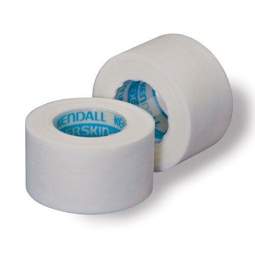 Hypoallergenic Medical Tape Kendall Hypoallergenic White 1 Inch X 1-1/2 Yard Paper NonSterile MK 920795