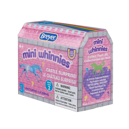Breyer Mini Whinnies Unicorn Castle Surprise - Series 2