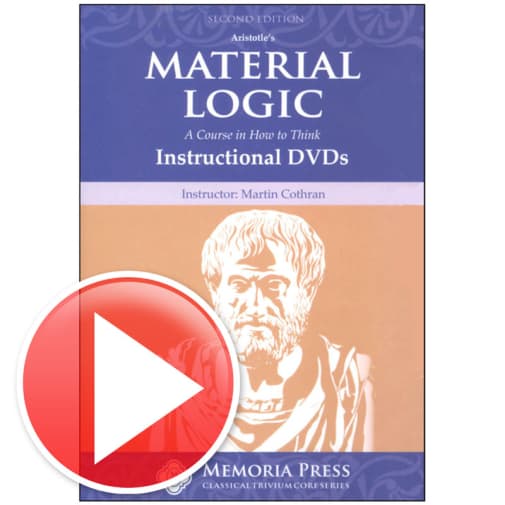 Memoria Press Material Logic Online Instructional Video Streaming (2nd Edition)