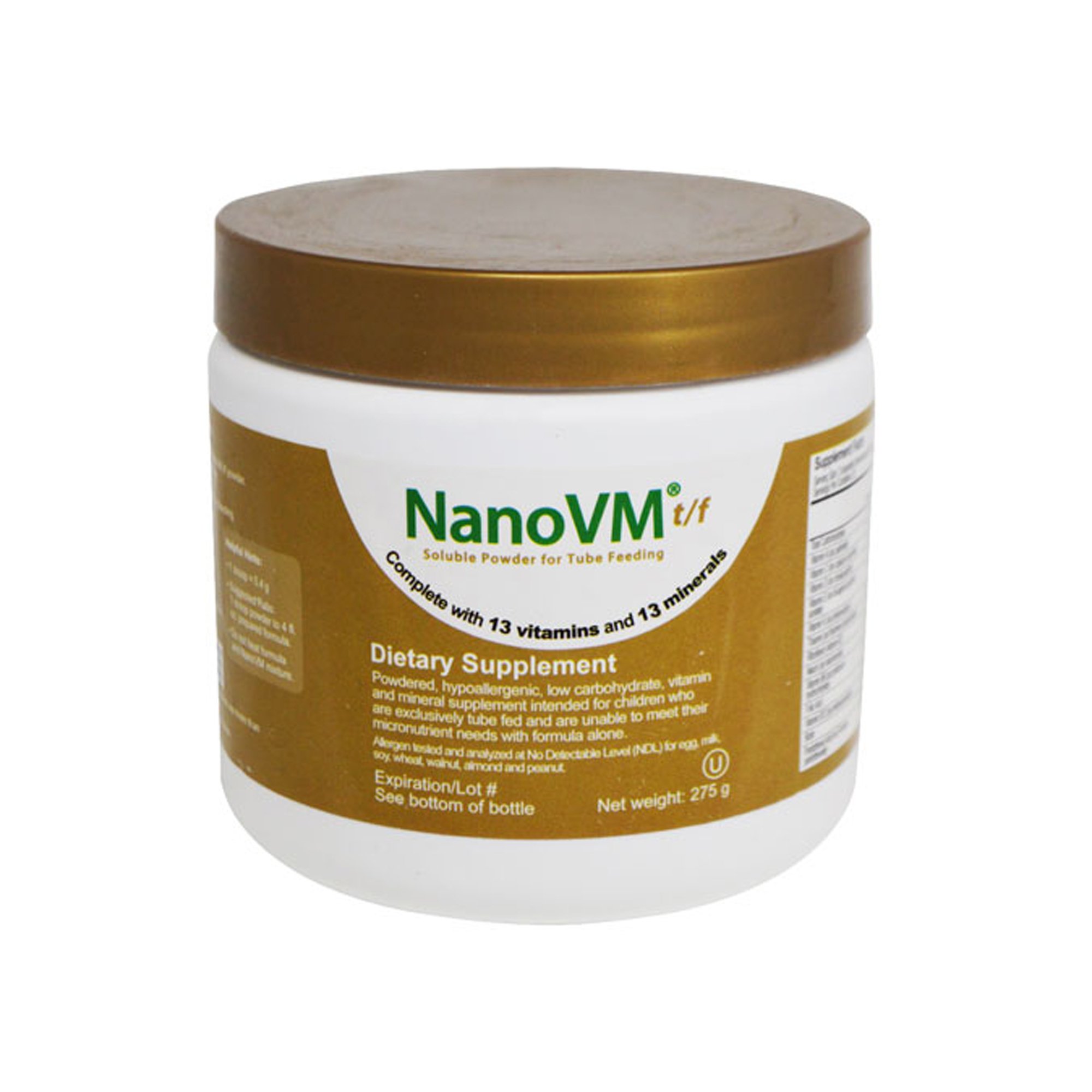 NanoVM t/f Powder Pediatric Tube Feeding Formula, 275-gram jar MK 971477