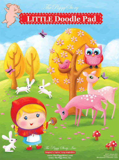 Little Rosy Red Doodle Pad