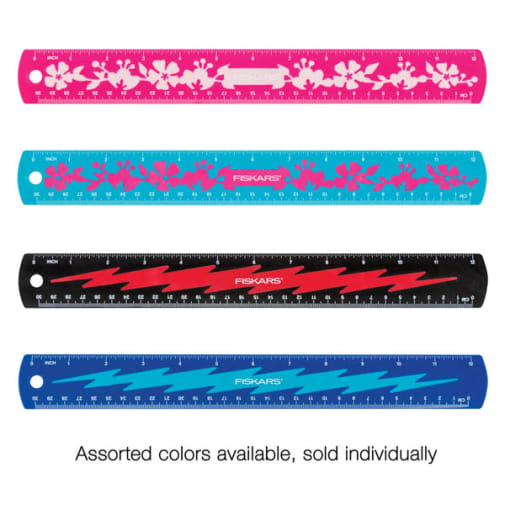 Fiskars Softgrip Ruler 12"