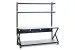 Kendall Howard 72in Work Bench With Upper and Full Bottom Shelf