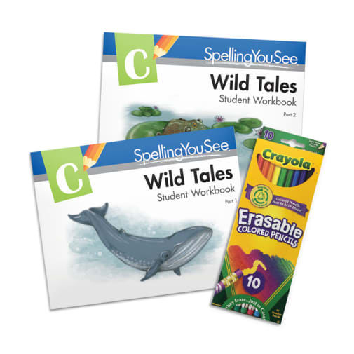Spelling You See Level C: Wild Tales Student Pack (old edition)