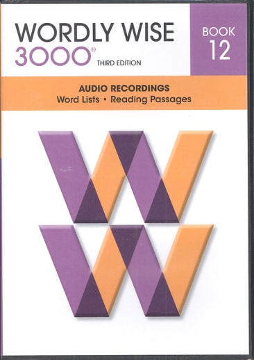 Wordly Wise 3000 3rd Edition Book 12 Audio CDs