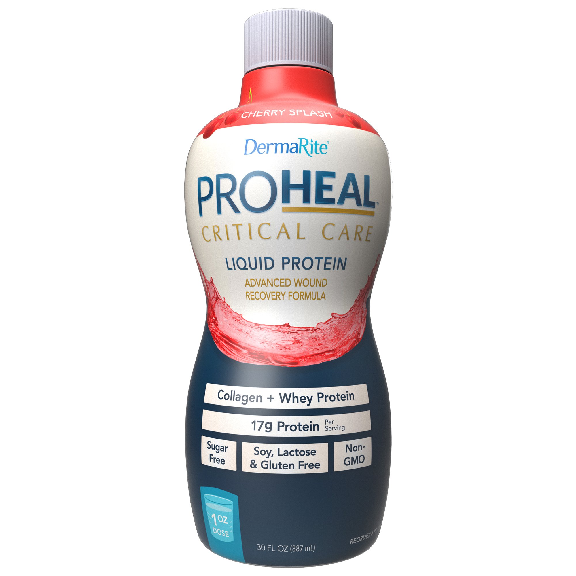 ProHeal Critical Care Cherry Splash Liquid Protein Wound Recovery Formula MK 956935