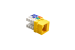 Cat5e RJ45 110 Type Keystone Jack, Yellow