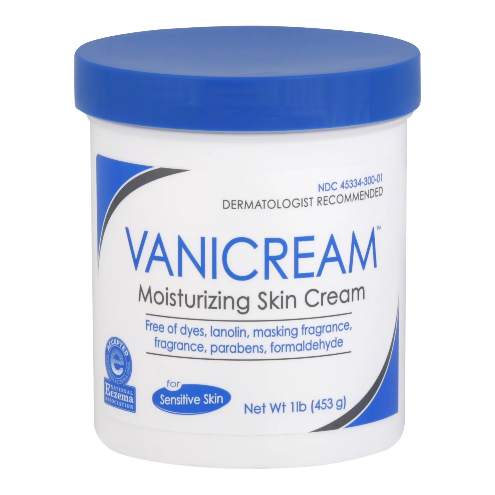 Vanicream Moisturizing Cream for Sensitive Skin, 1 lb. Jar MK 832829