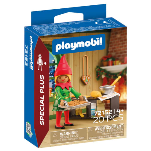 Christmas Elf with Cookies (Christmas)