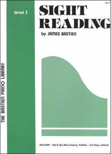 Bastien Piano Sight-Reading Book Level 3