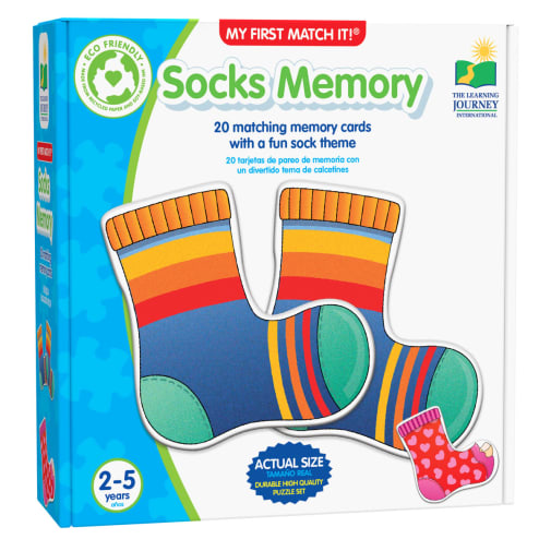 My First Memory Game - Sock Match