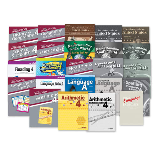 Abeka Grade 4 Essential Parent Kit