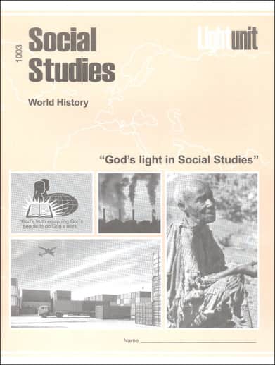Christian Light Social Studies 1003 LightUnit