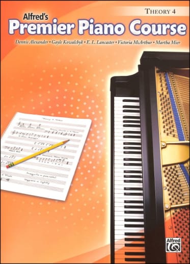 Alfred's Premier Piano Course Theory Book Level 4