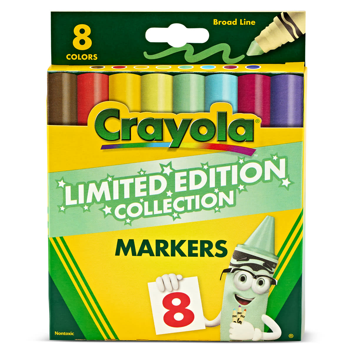 Crayola Markers Limited Edition 8 Count Box