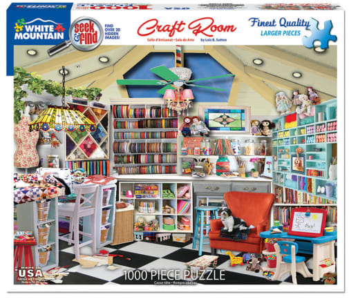 Craft Room Jigsaw Puzzle (1000 Piece)