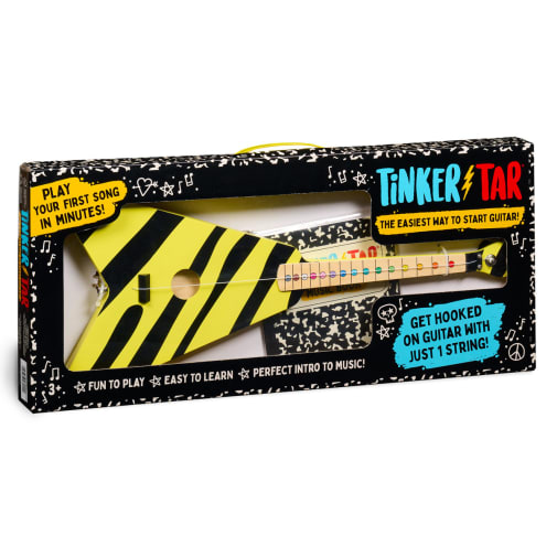 Tinker Tar Yellow/Black Electric Guitar