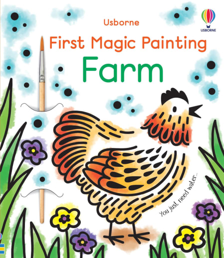 First Magic Painting Book - Farm