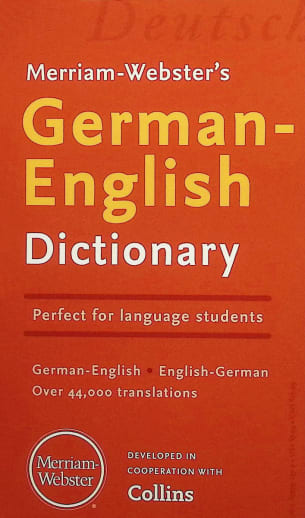 Merriam-Webster's German-English Dictionary (Mass-Market Paperback)