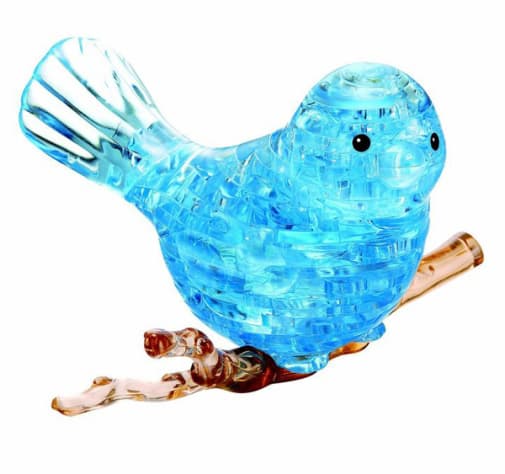 3D Crystal Puzzle - Blue Bird