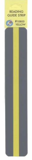 Yellow Reading Guide Strip