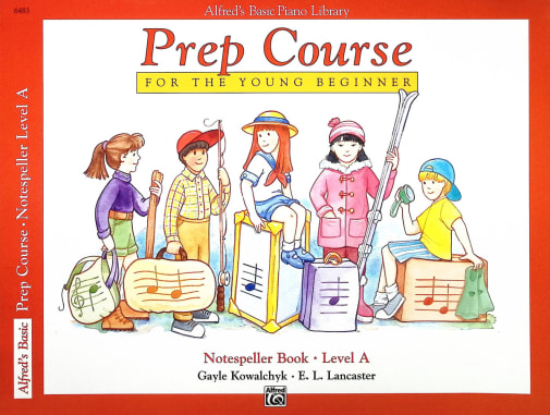 Alfred's Prep Course Level A Notespeller Book