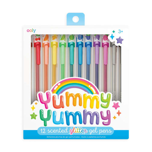 Yummy Yummy Scented Glitter Gel Pens 2.0 (set of 12)