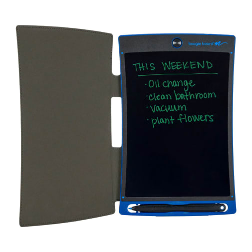 Boogie Board Jot Writing Tablet with Folio (blue)