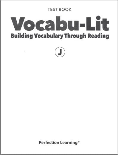 Vocabu-Lit J Test (5th Edition)