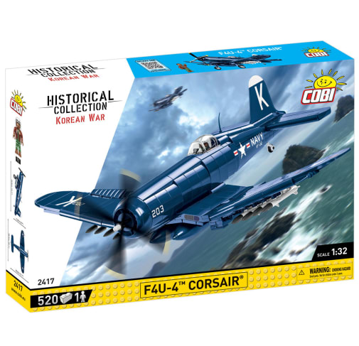COBI F4U-4 Corsair Fighter - 520 pieces (Korean War)