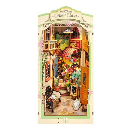 Floral Corner Book Nook | Rolife