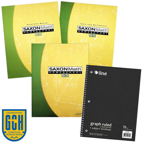 Generations Homeschool Grade 5 Math Package