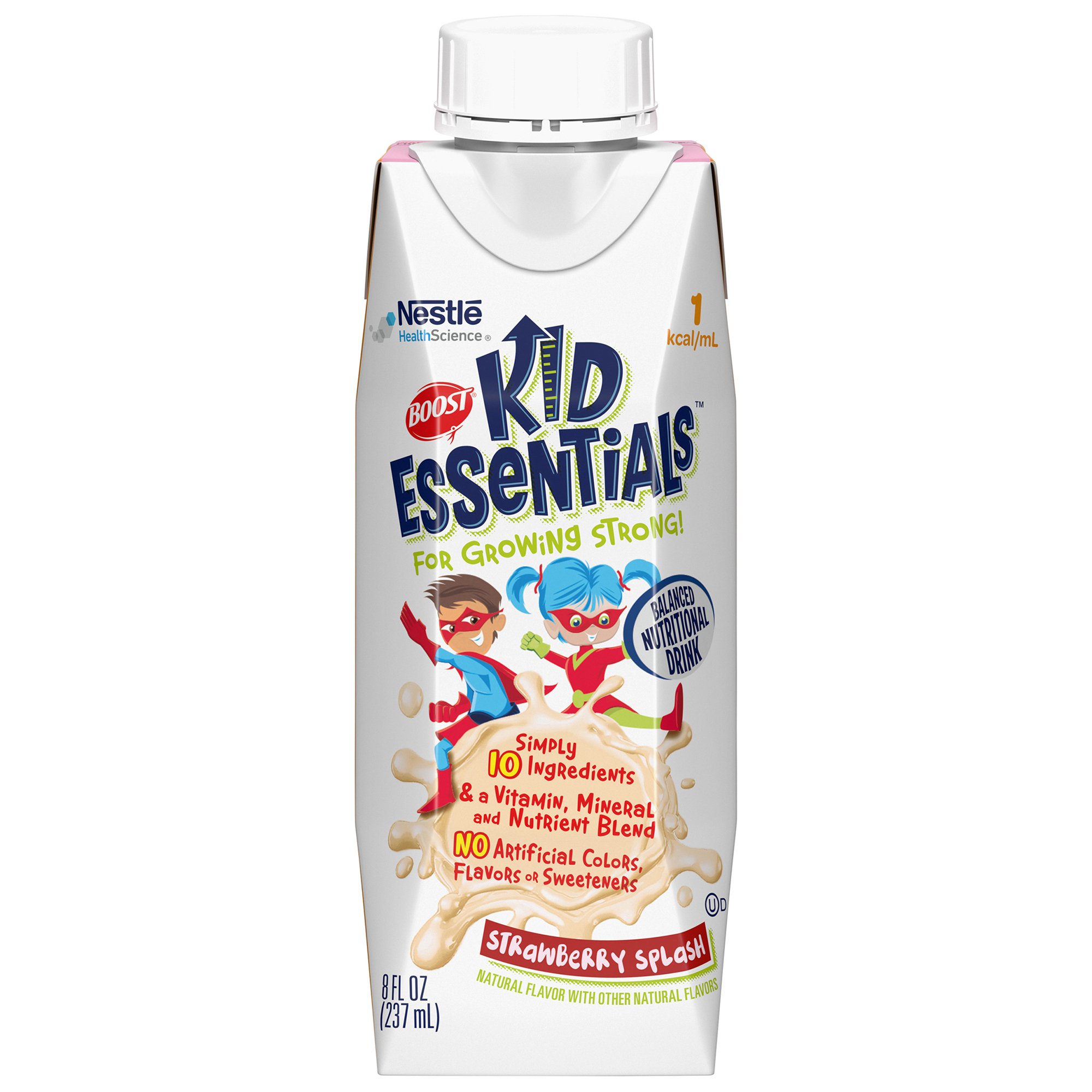 Boost Kid Essentials Balanced Nutritional Drink, Strawberry, 8-ounce carton MK 1178507