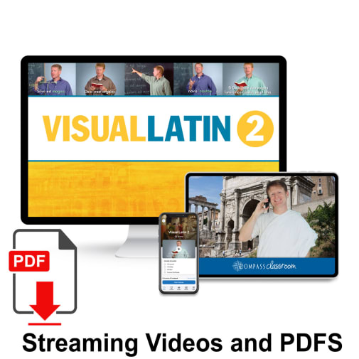 Visual Latin Volume 2 (Digital) - Streaming Videos and PDFS