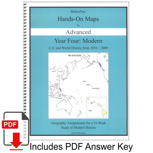 BiblioPlan: Modern Hands-On Maps for Advanced 2nd Editions