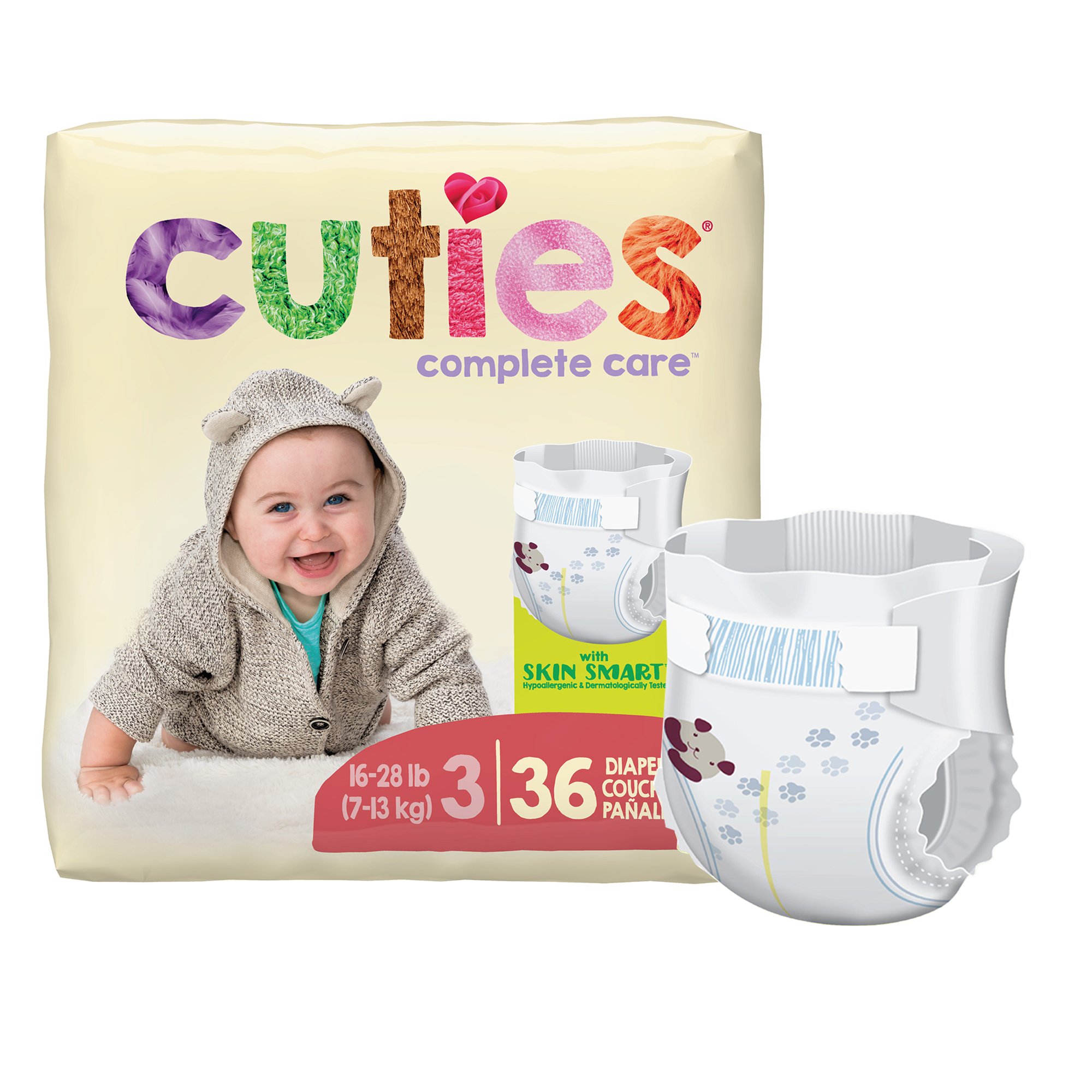 Cuties Premium Diaper, Size 3 MK 874709