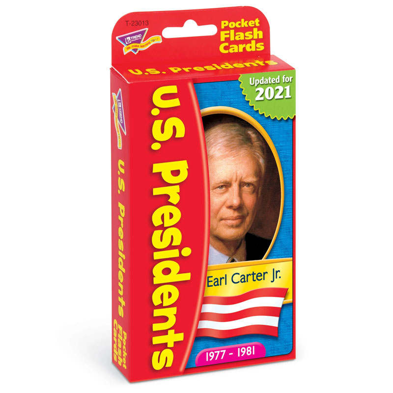 Presidents Pocket Flash Cards